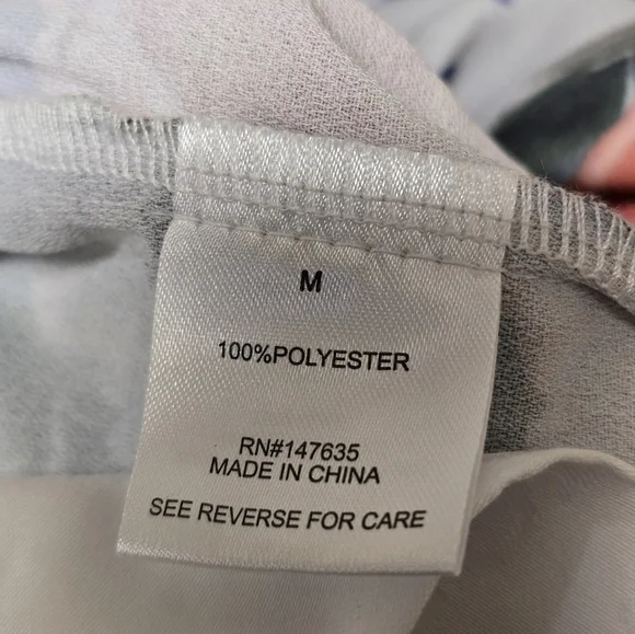 Romeo & Juliet Couture High Waist Floral Shorts - Blue and Red NWT